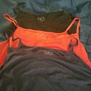 XL cotton camisoles bundle if 3